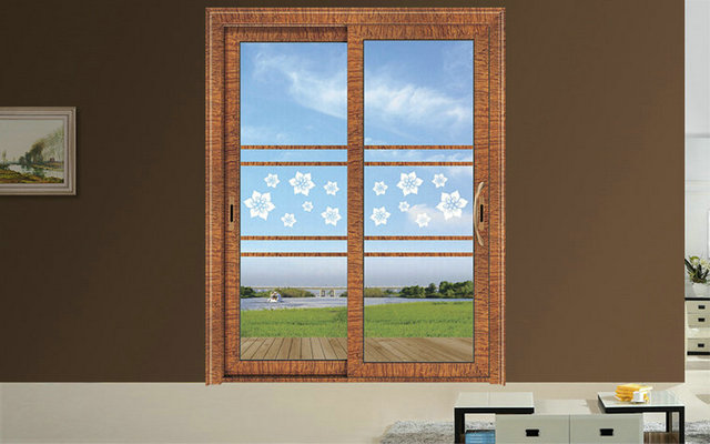 金丝楠木格条+暗花